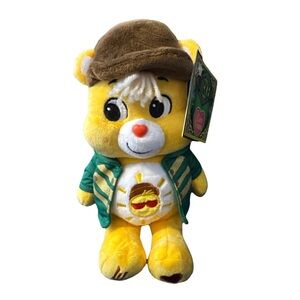 Care Bears X Wicked Fun Size Plush - Funshine Bear as the Scarecrow 8” New